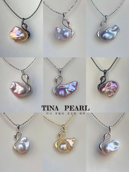 The creative pearl collection, each made of high-quality sea and freshwater pearls, is carefully crafted by artisans