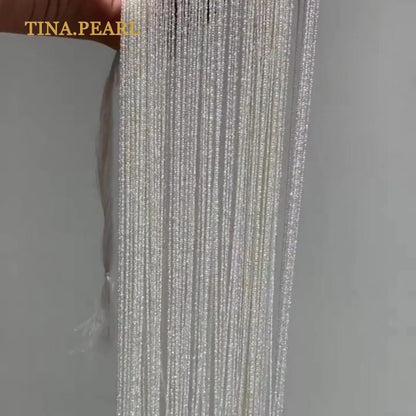 The total length of natural wild seawater pearl 1-1.5mm pearl necklace is about about40cm