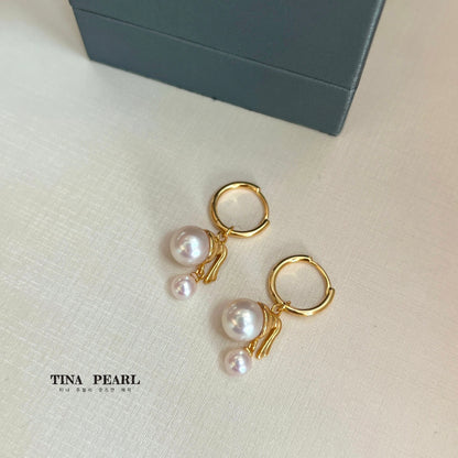 TINA Jewelry Creative Pearl collection Girl with pearl earrings